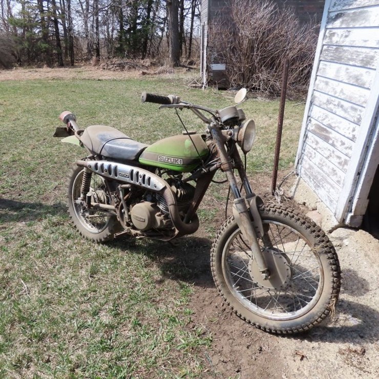 1971 Suzuki TS250 Motorcycle