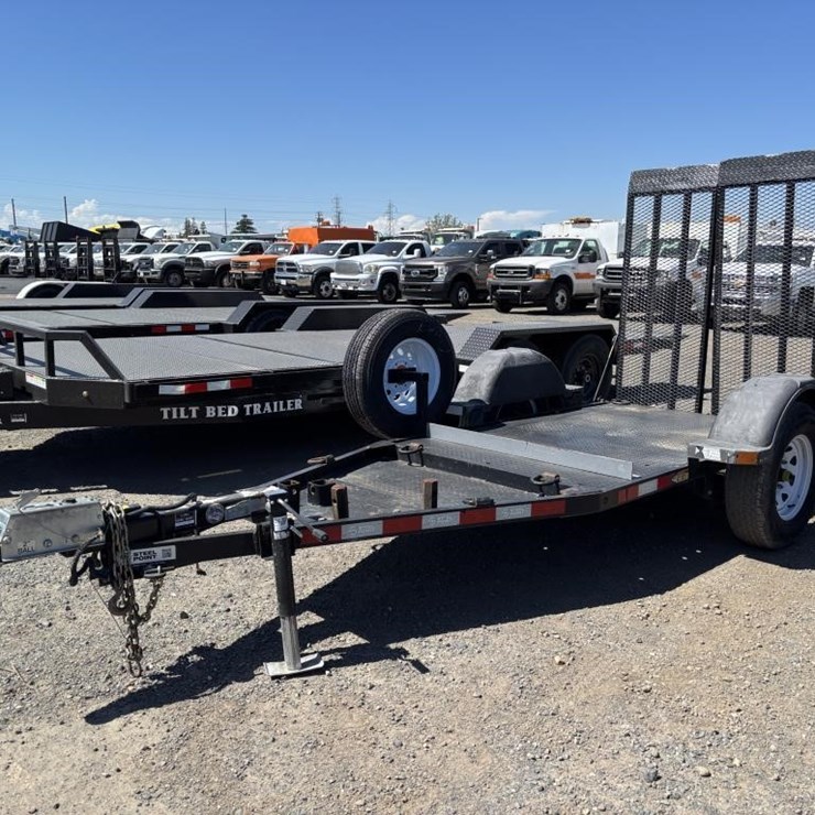 2021 Steel Point 7' S/A Equipment Trailer