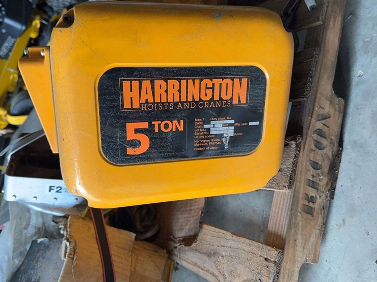 2018-harrington-large-chain-hoist-5-ton-image-5
