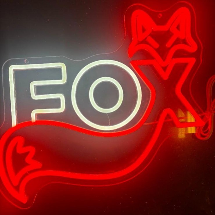 New Fox ATV Parts 15in x 14in LED Light-Works