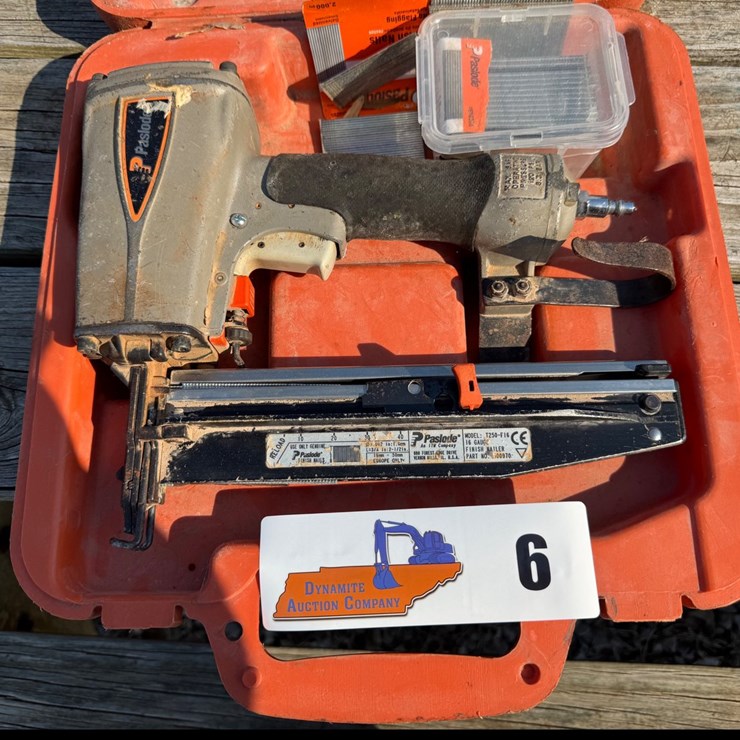#6 • Paslode Brad Nailer