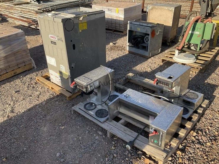 lennox-heat-pump-and-assorted-coffee-machines-image-1