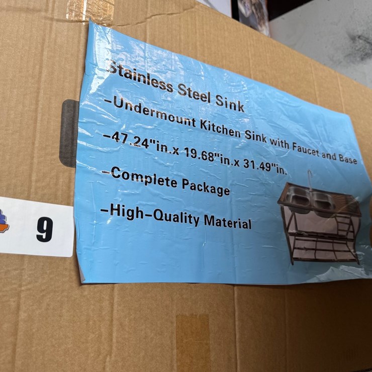 #9 • Stainless Steel Sink