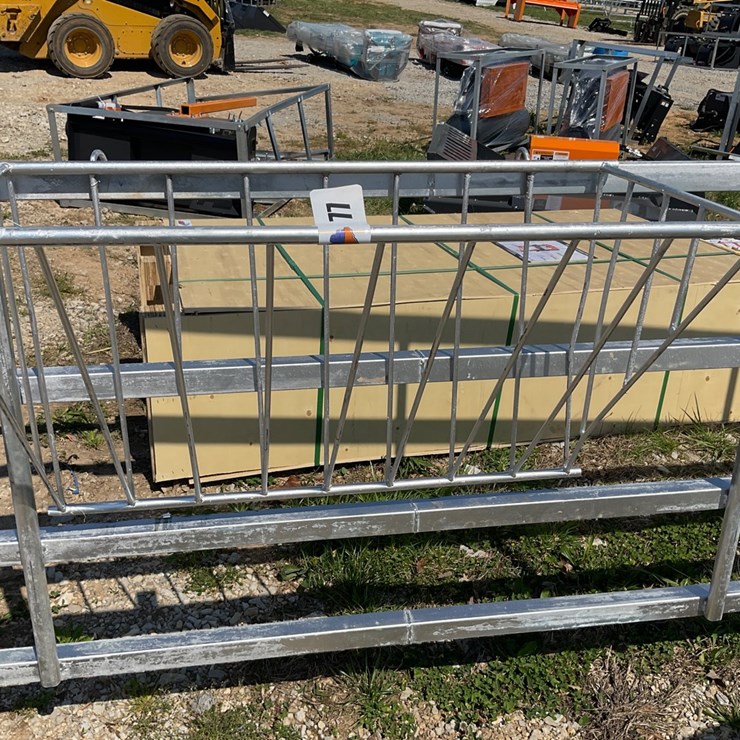 #77 • Galvanized Hanging Hay Manger