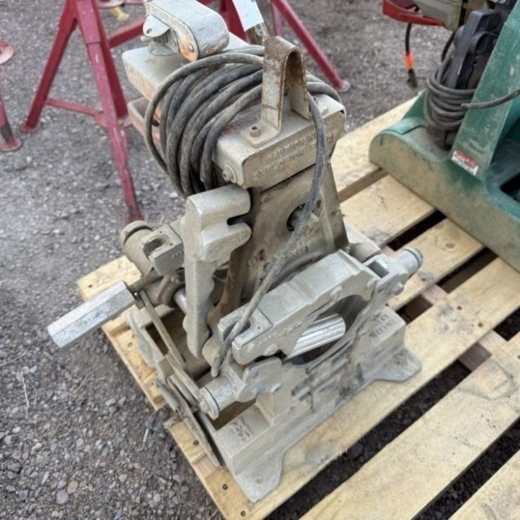 McElroy Pipe Fusion Machine