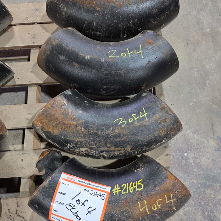 6 1/4 INCH OD 90 DEGREE ELBOWS