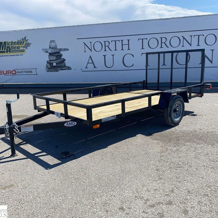 2026 AMO Trailers UL101 S/A Ball Hitch Equipment Trailer