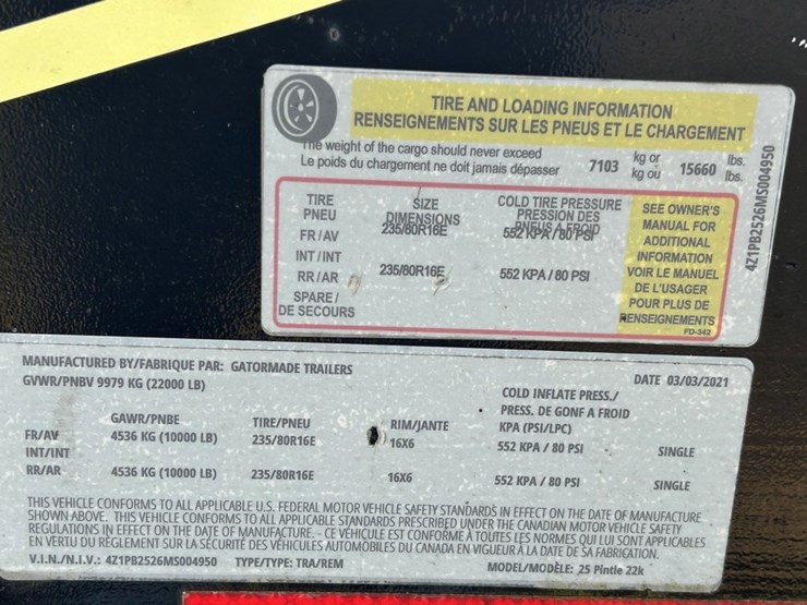 #31737-•-2000-gatormade-20’+-5’-dual-tandem-axle-trailer-image-21