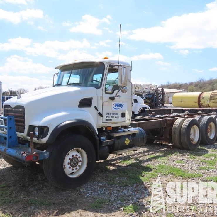 (x) (6-6) 2003 MACK CV713 3-Axle Cab & Chassis, VI...