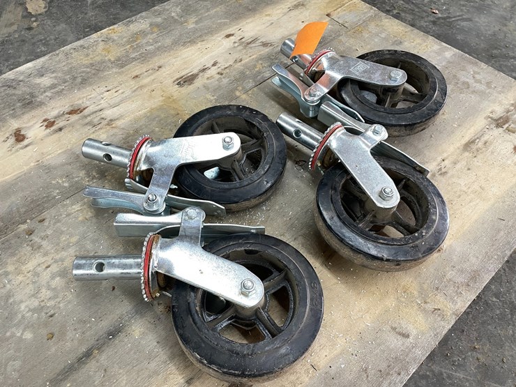 #3945-•-(4)-8"-cbw-caster-wheels-image-2