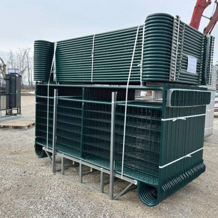 Qty Of (56) 10 Ft Powder Coated Sheep Corral Panel