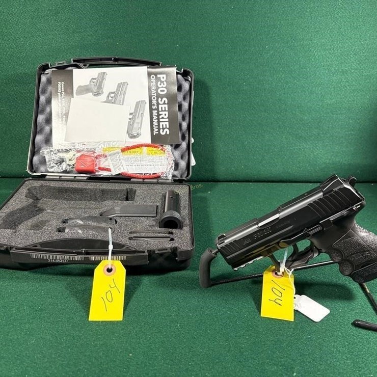 HK P30 SK 9mmx19 Pistol