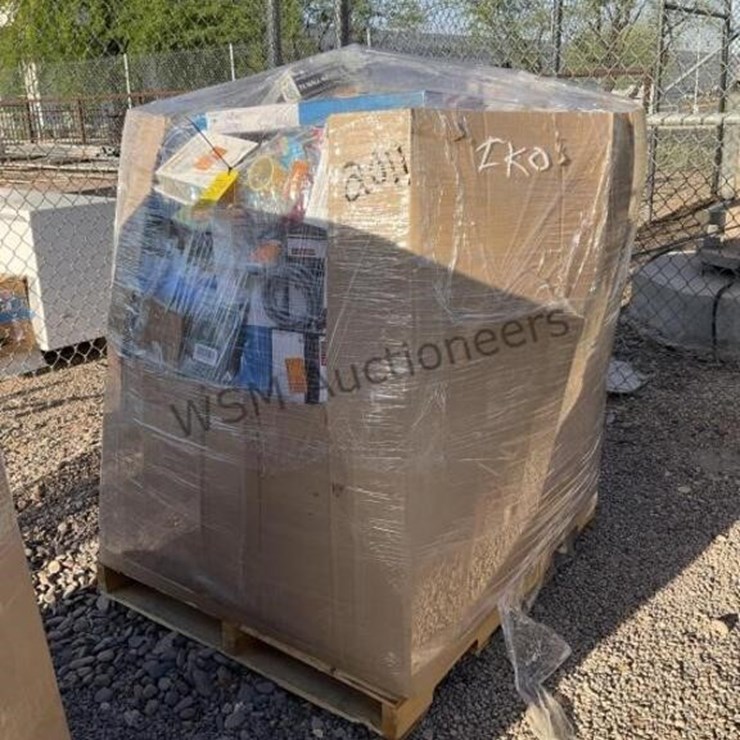 LARGE BOX OF ASST HOUSEHOLD & HOME IMPROVEMENT