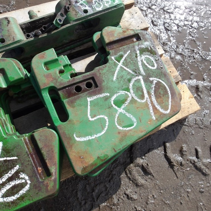 #5890 • John Deere Skinny Weights x10