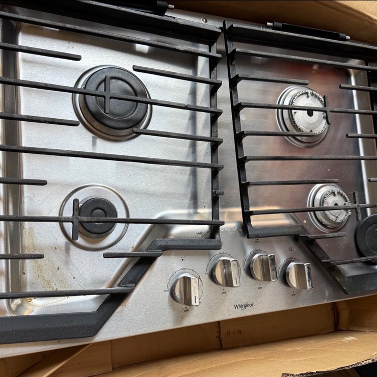 #8 • Whirlpool Gas Cooktop