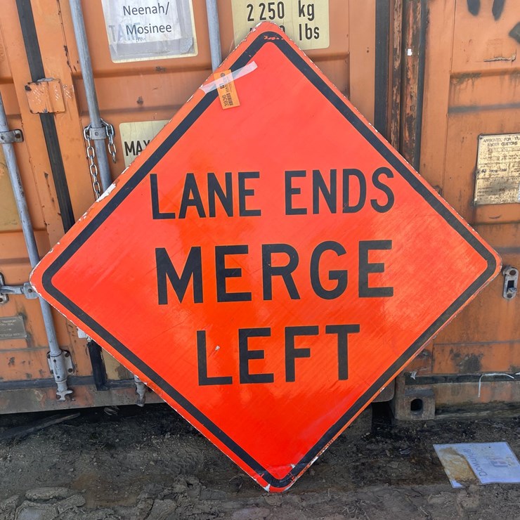 #3936 • Retired Fiberglass Road Signs