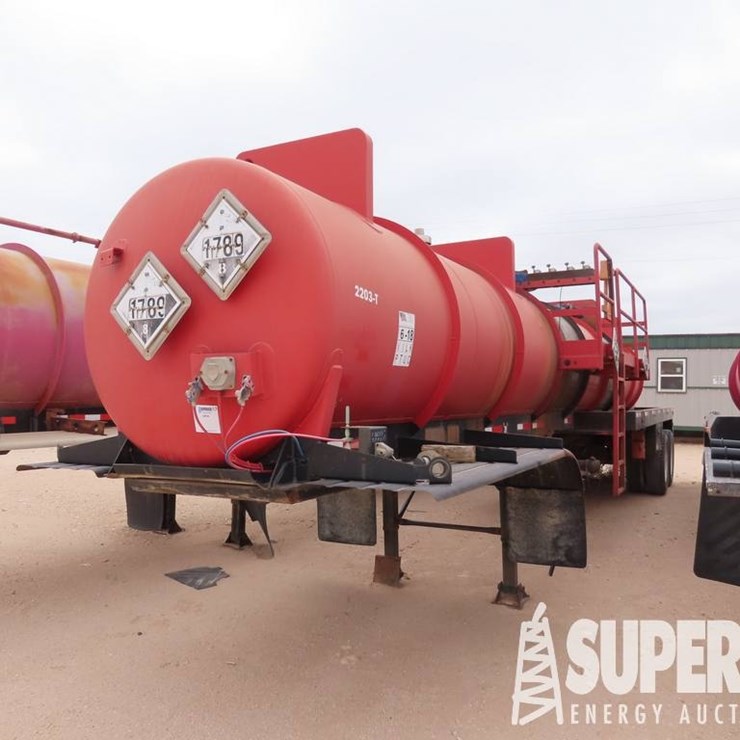(x) (2-9) 2008 TROXELL 5,000-Gal T/A Acid Transpor...