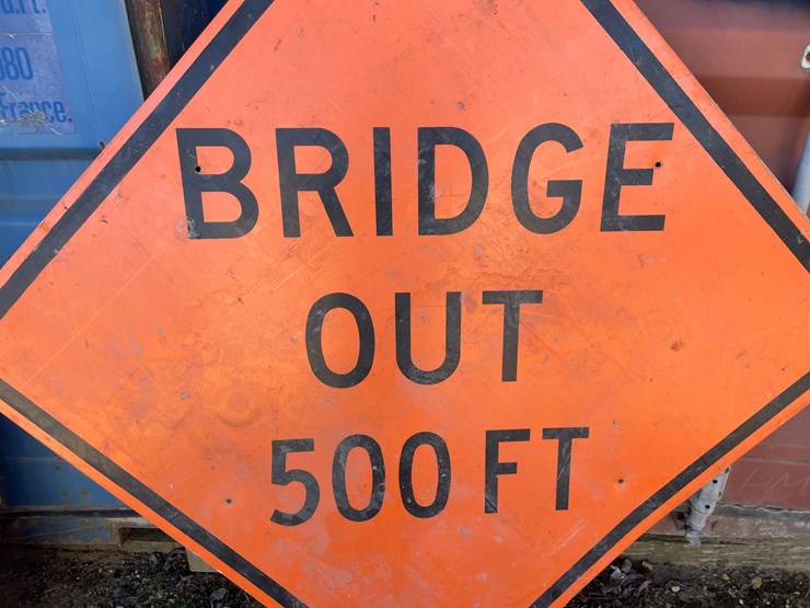 #3932-•-(2)-metal-retired-road-signs-image-10