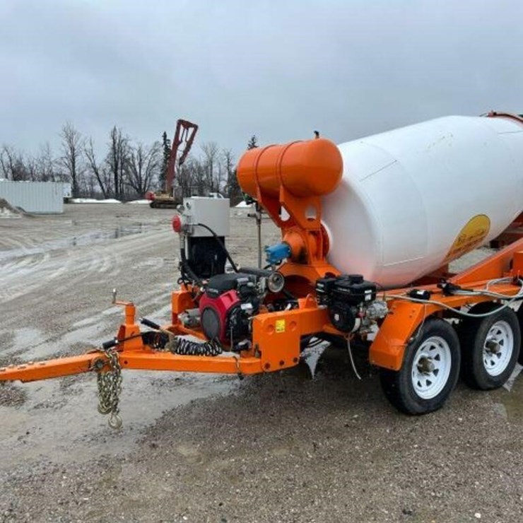 2025 Tow Behind 2 Cubic Meter Tri/A Concrete Mixer