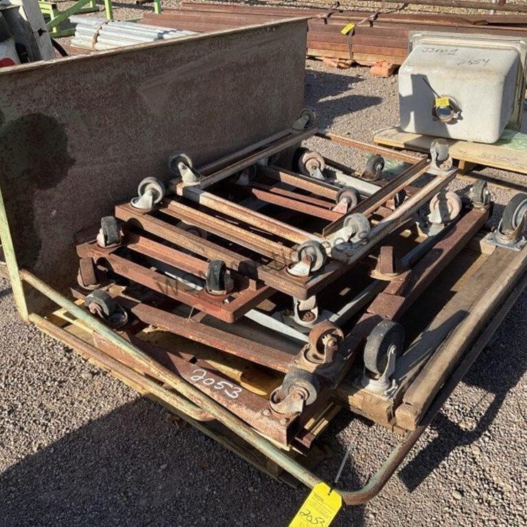 DRYWALL CART AND ASST STEEL CARTS