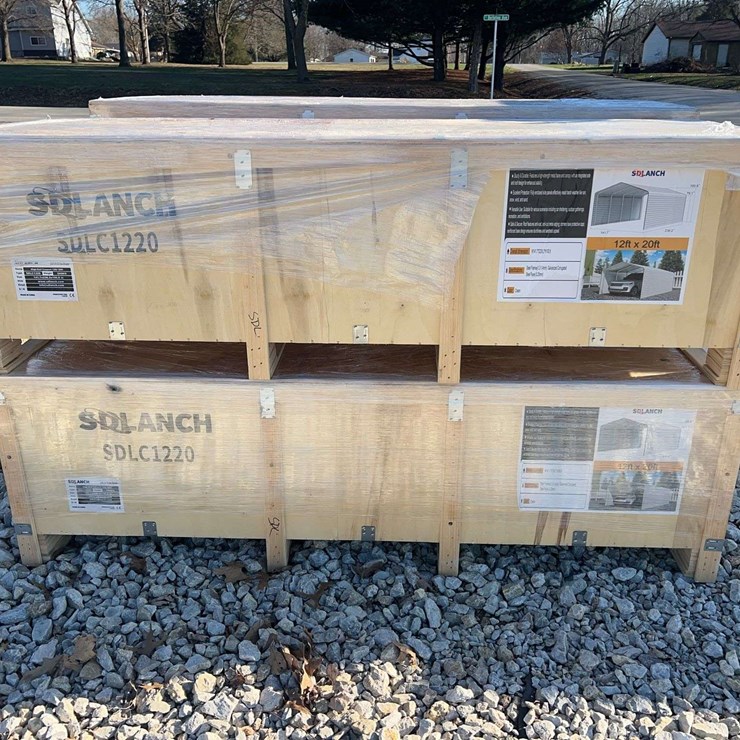 SDLANCH SDLC1220 High-End Carport, 12ft x 20ft