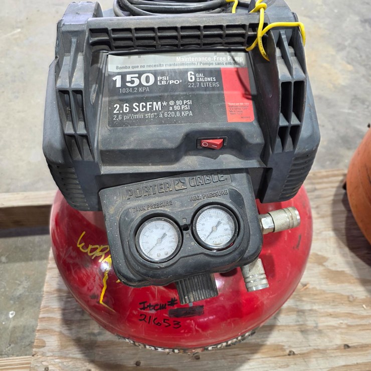 PORTER CABLE AIR COMPRESSOR