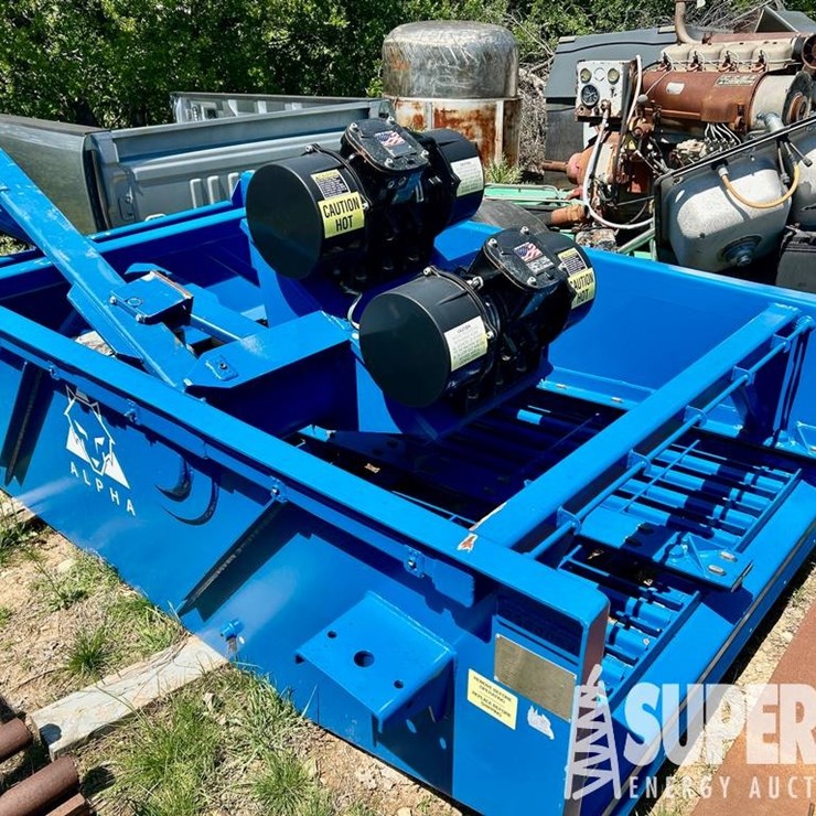 (14-4) 2023 NOV Alpha Shale Shaker, S/N-23G0058, w...