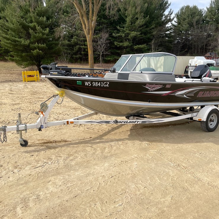 #510 • 2006 Alumacraft Dominator Sport 165 Boat (Has WI Title)