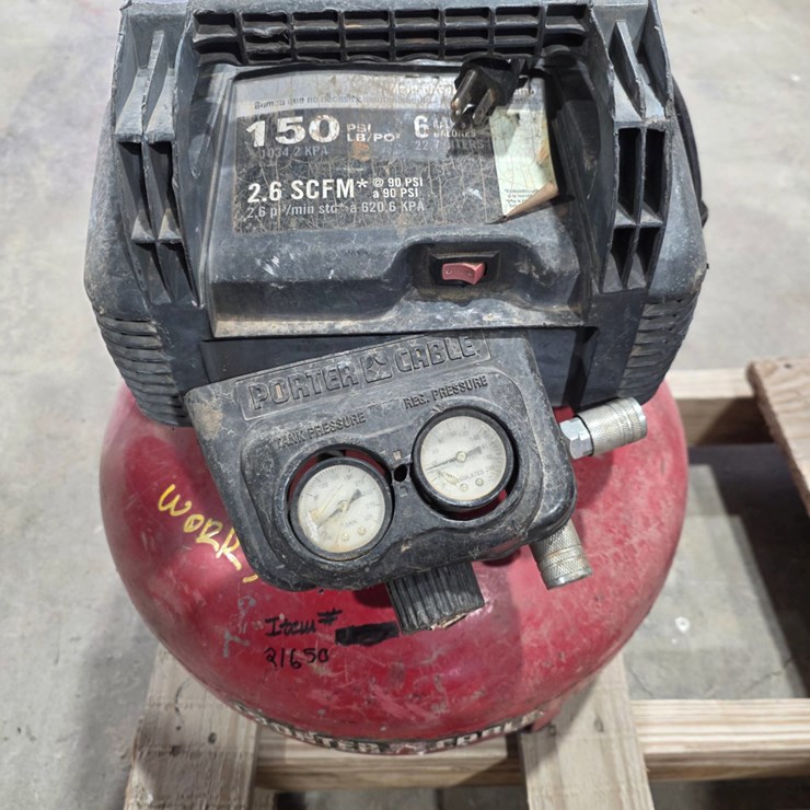PORTER CABLE AIR COMPRESSOR