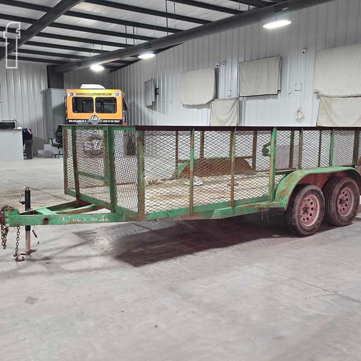 16 FOOT TANDEM AXLE LANDSCAPE TRAILER