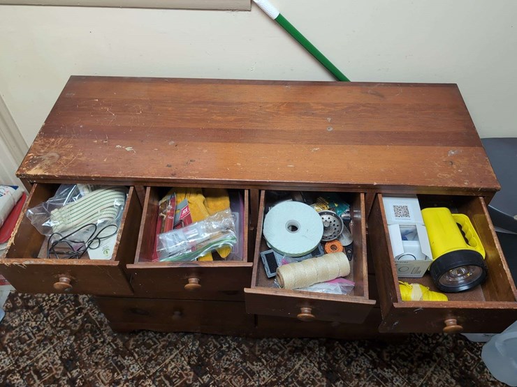 wooden-dresser-with-contents,-34"-x-42"-x-15"-image-6