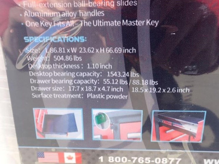 unused-steelman-7-ft-garage-cabinet-work-bench-image-6