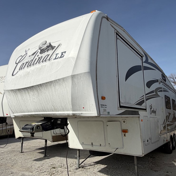 2008 FOREST RIVER CARDINAL 30RK 5TH WHEEL