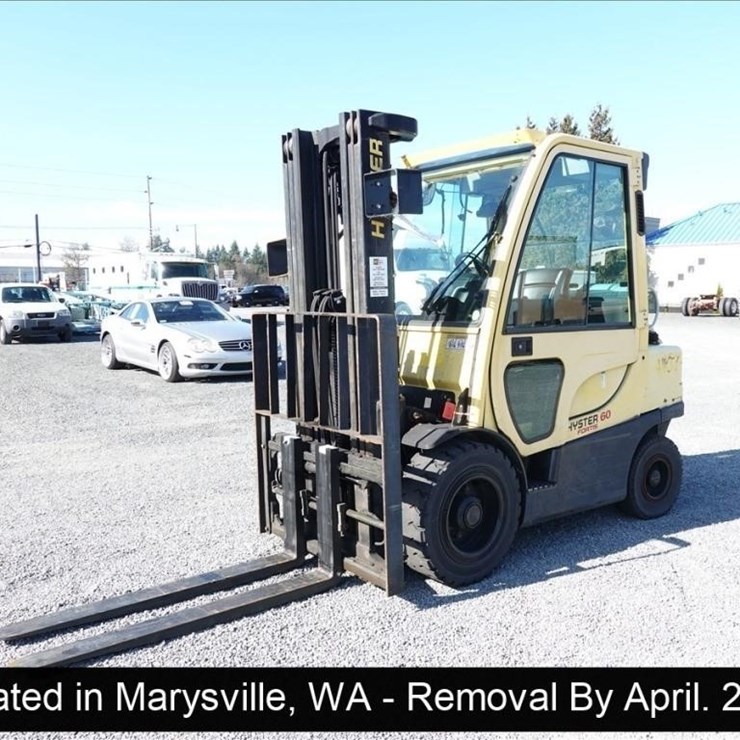 2011 HYSTER H60FT