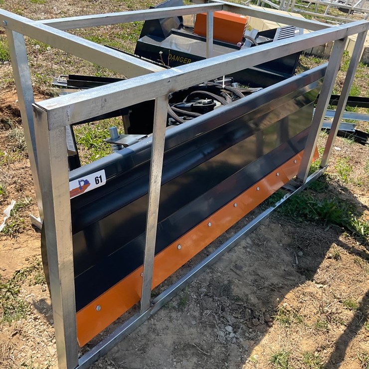 #61 • Unused Wolverine 84in Skid Steer Dozer Blade