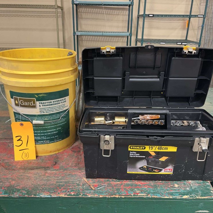 Box of Sockets & Screwdrivers