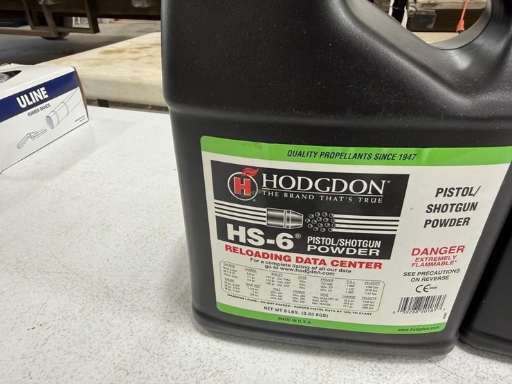 (2)-8lb-hodgdon-hs-6-pistol/shotgun-powder-jugs-image-3