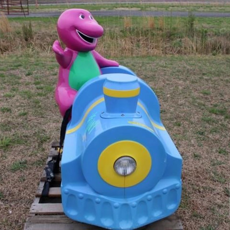 #1104 BARNEY CHILDRENS RIDE BY FUN2LEARN CHILDRENS