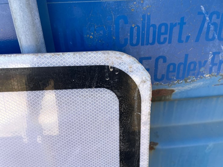 #3933-•-retired-white-fiberglass-road-sign-image-7
