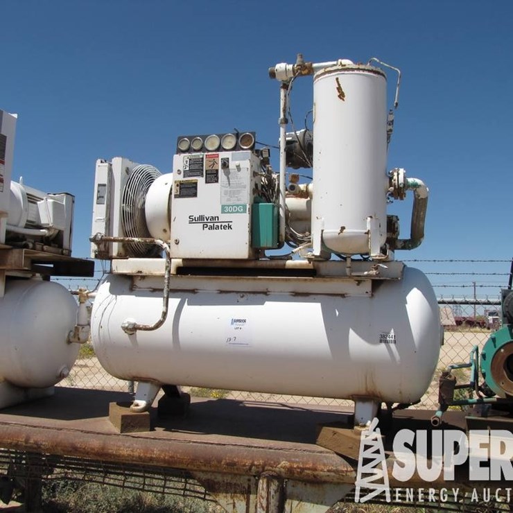 (13-7) SULLIVAN 30DG Air Compressor