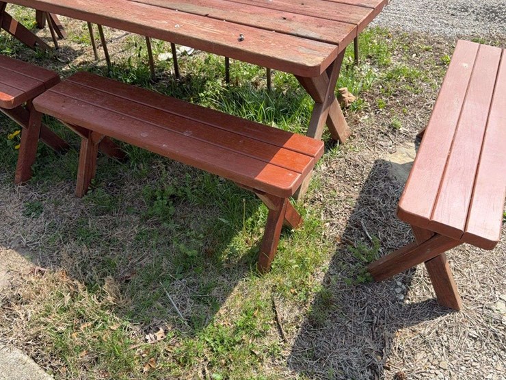 eight-foot-table-with-benches-and-chairs-image-8