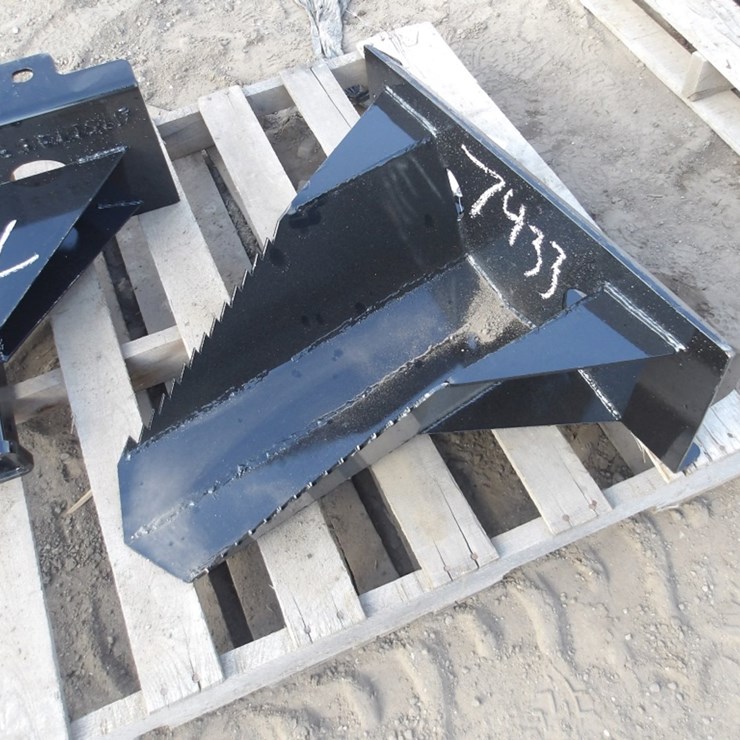 #7433 • Mini Universal Attach Skid Steer Tree Spade