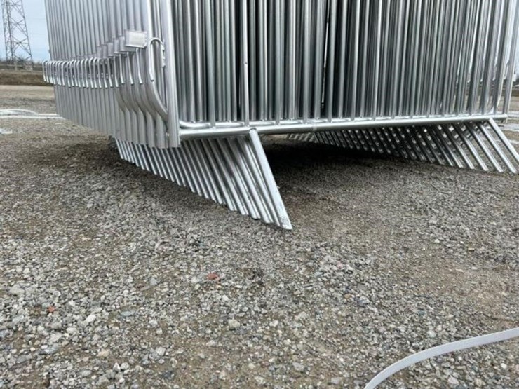 unused-qty-of-(80)-galvanized-site-fence-image-11