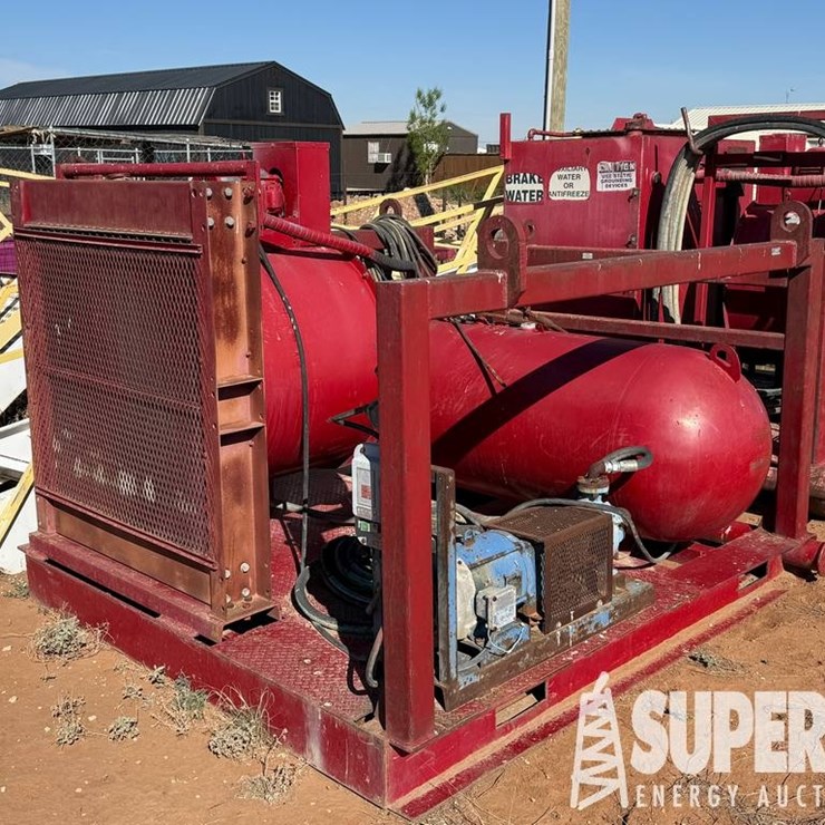 (18-3) (2) 8'W x 7'L Brake Water System, EA w/ Ele...