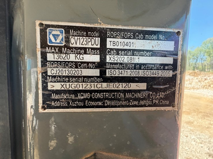 #31928-•-2020-xcmg-cv123pdu-vib-padfoot-compactor-image-18
