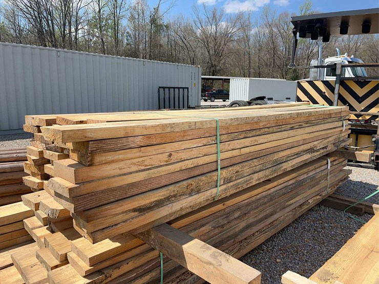 (50)-pine-2"-x-8"-rough-cut-lumber---12-14'-long-image-1