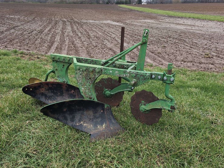 john-deere-plow-attachment-two-blades-image-1