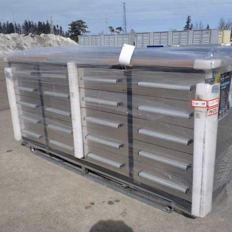 UNUSED Steelman 7 Ft Stainless Steel Garage