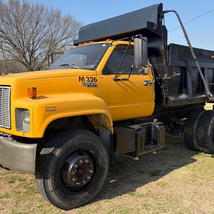 #31743 • 1996 GMC C7H SINGLE AXLE DUMP TRUCK