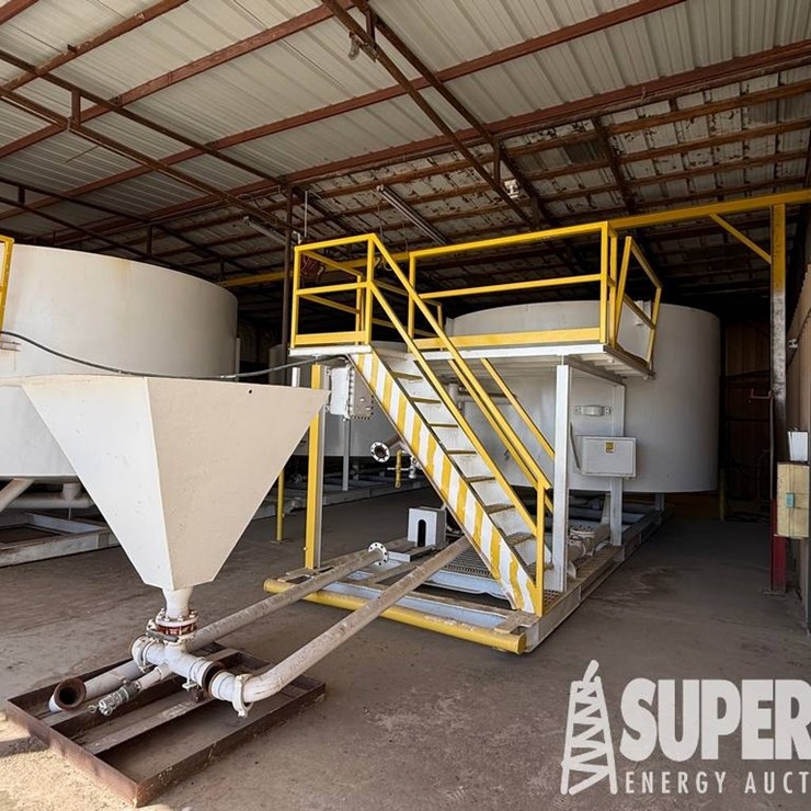 (22-1) Portable Turnkey Blending Facility, w/ (3)...